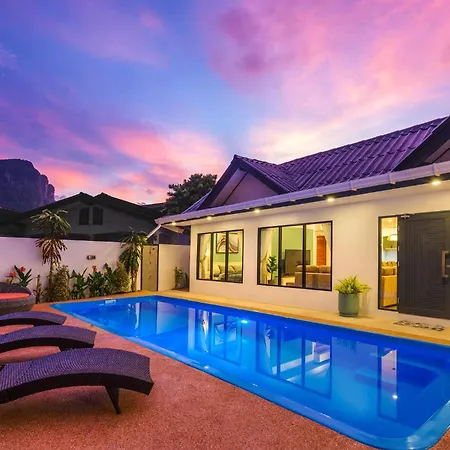 Oasis 4Br Private Pool Villa In Central Ao Nang Exterior photo