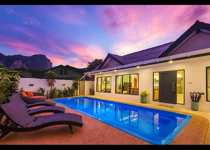 Oasis 4Br Private Pool Villa In Central Ao Nang